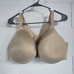 Lane Bryant Beige Full-Coverage Bra